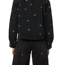 Habitual - Embellished Cropped Swingy Oversized Jacket