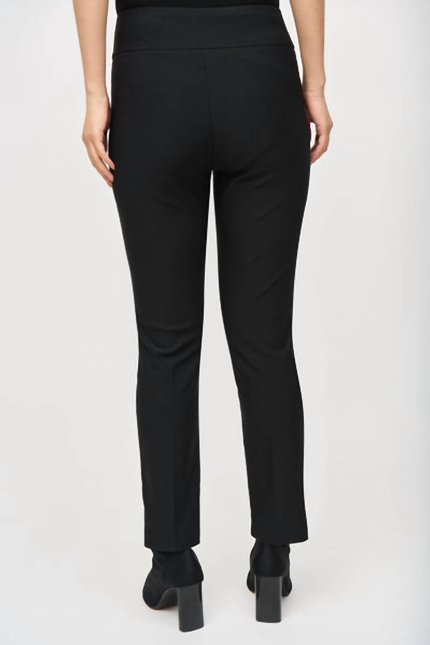 Joseph Ribkoff Women's Millenium Embellished Pull On Pants in black - women's pants - detail view
