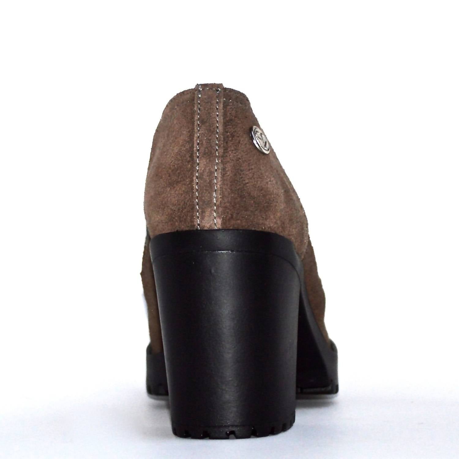 Chelsea Jones - Women's Step Mid Heel Ankle Boot