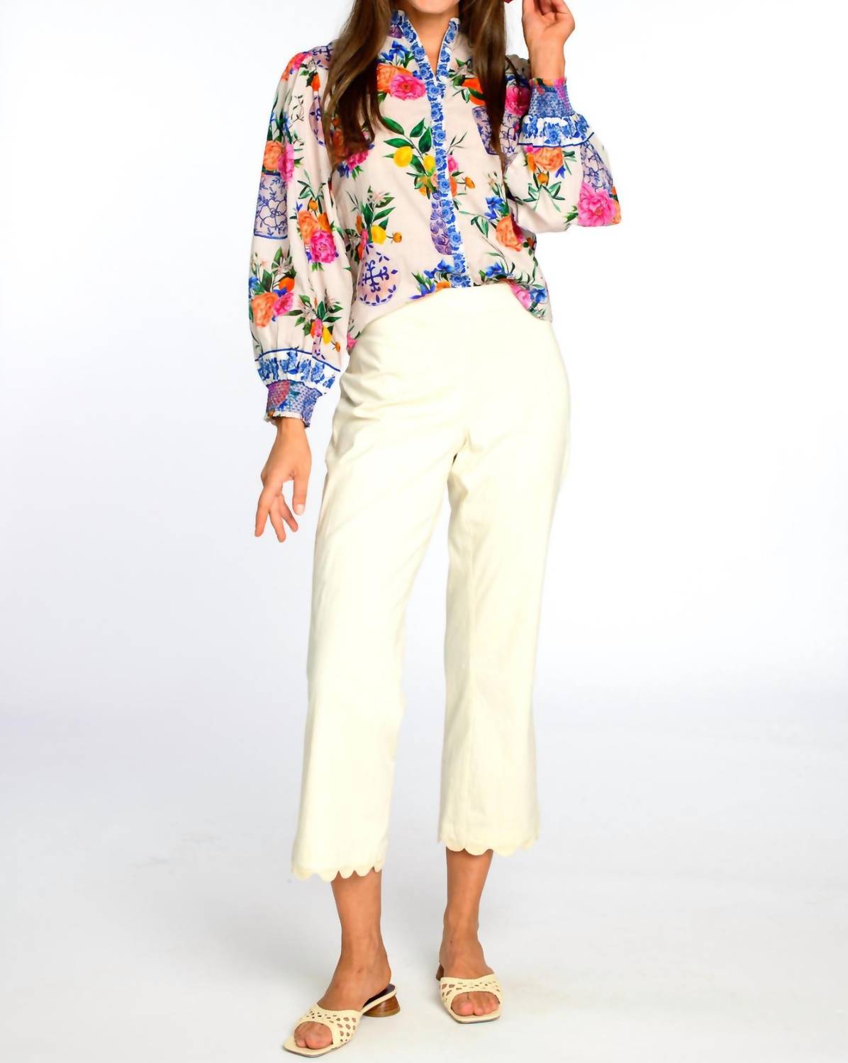 Elizabeth James The Label - Jojo Cropped Pants