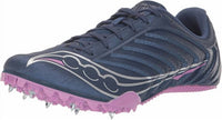 SAUCONY Women's Spitfire 5 Spike Shoes in indigo grape - women's shoe - view 5