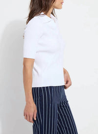 Lysse - Kenzie Ribbed Polo Sweater