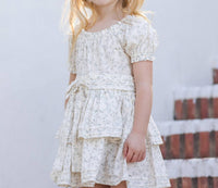 NORALEE Girls Annette Dress in vines - kids' dress