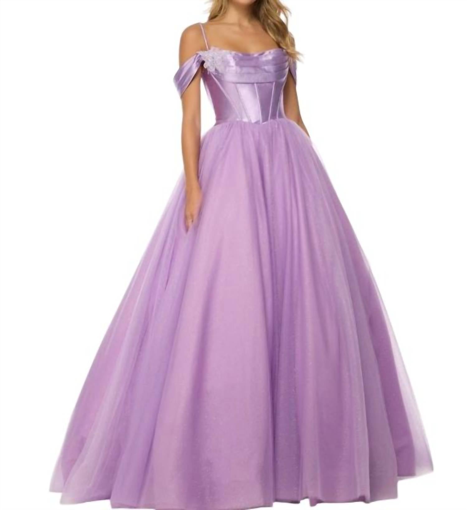 Sherri Hill - Off The Shoulder Ballgown