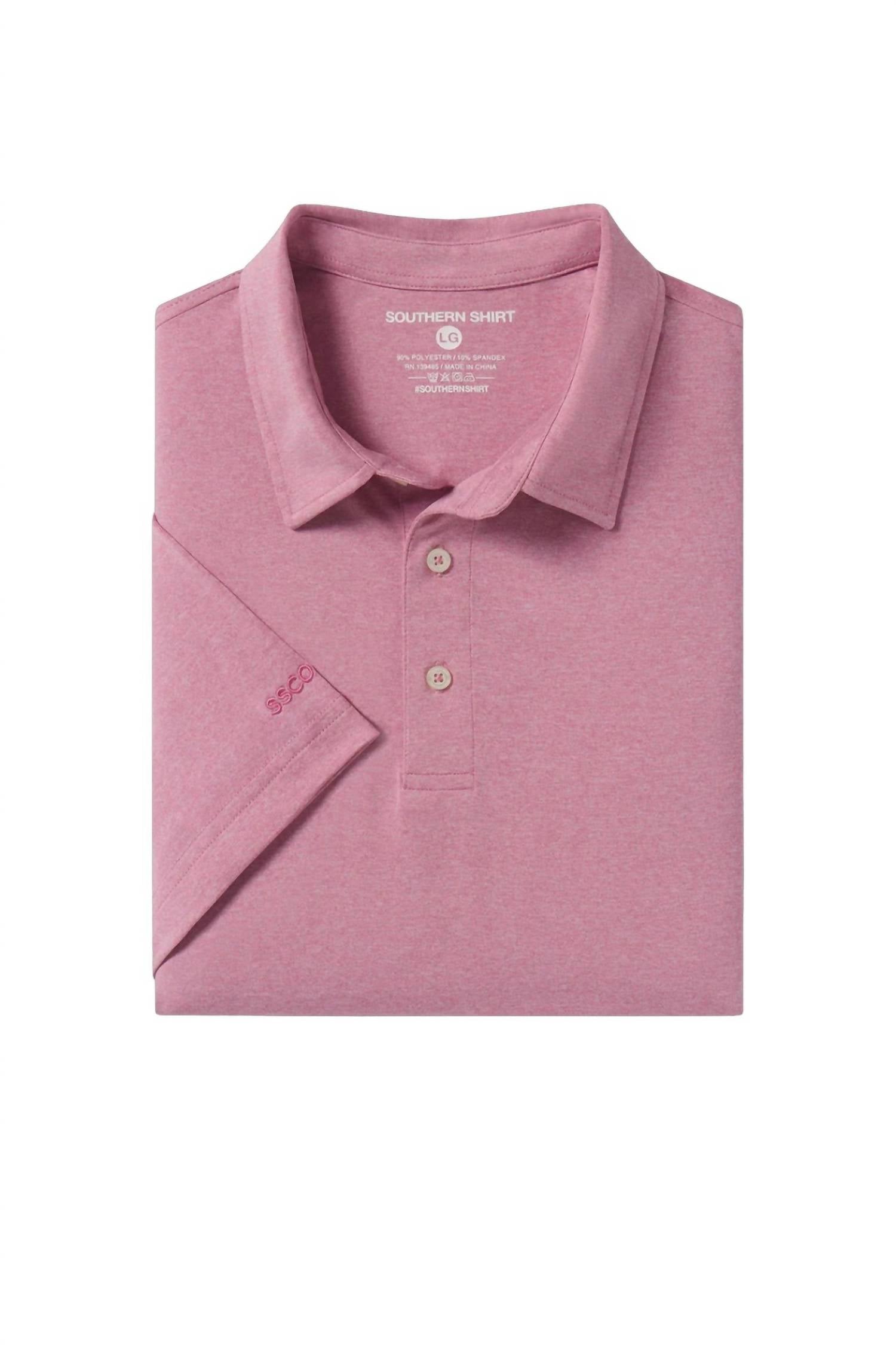 Southern Shirt Company - Grayton Heather Short-sleeve Polo