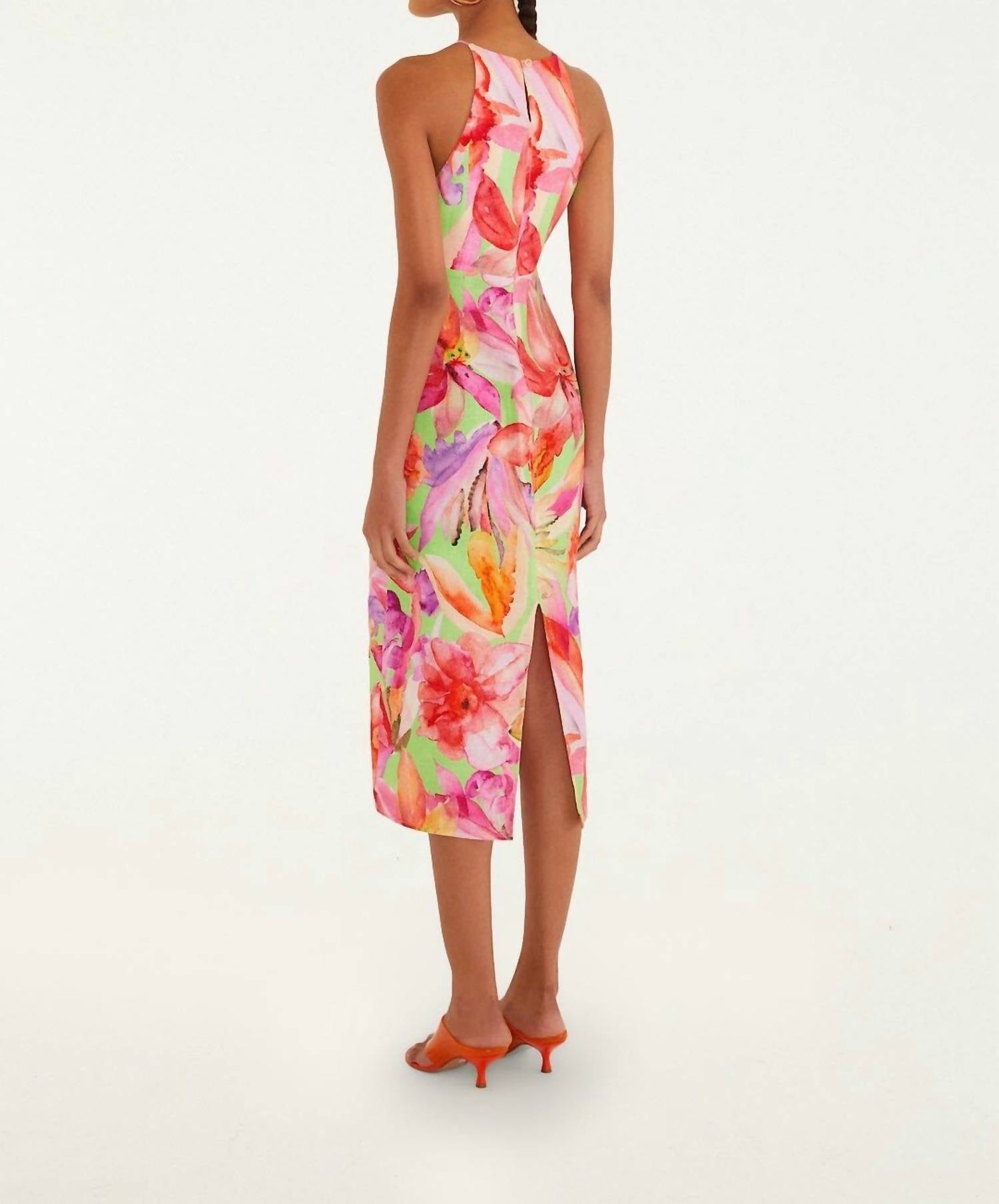 Farm Rio - Artsy Flora Midi Dress