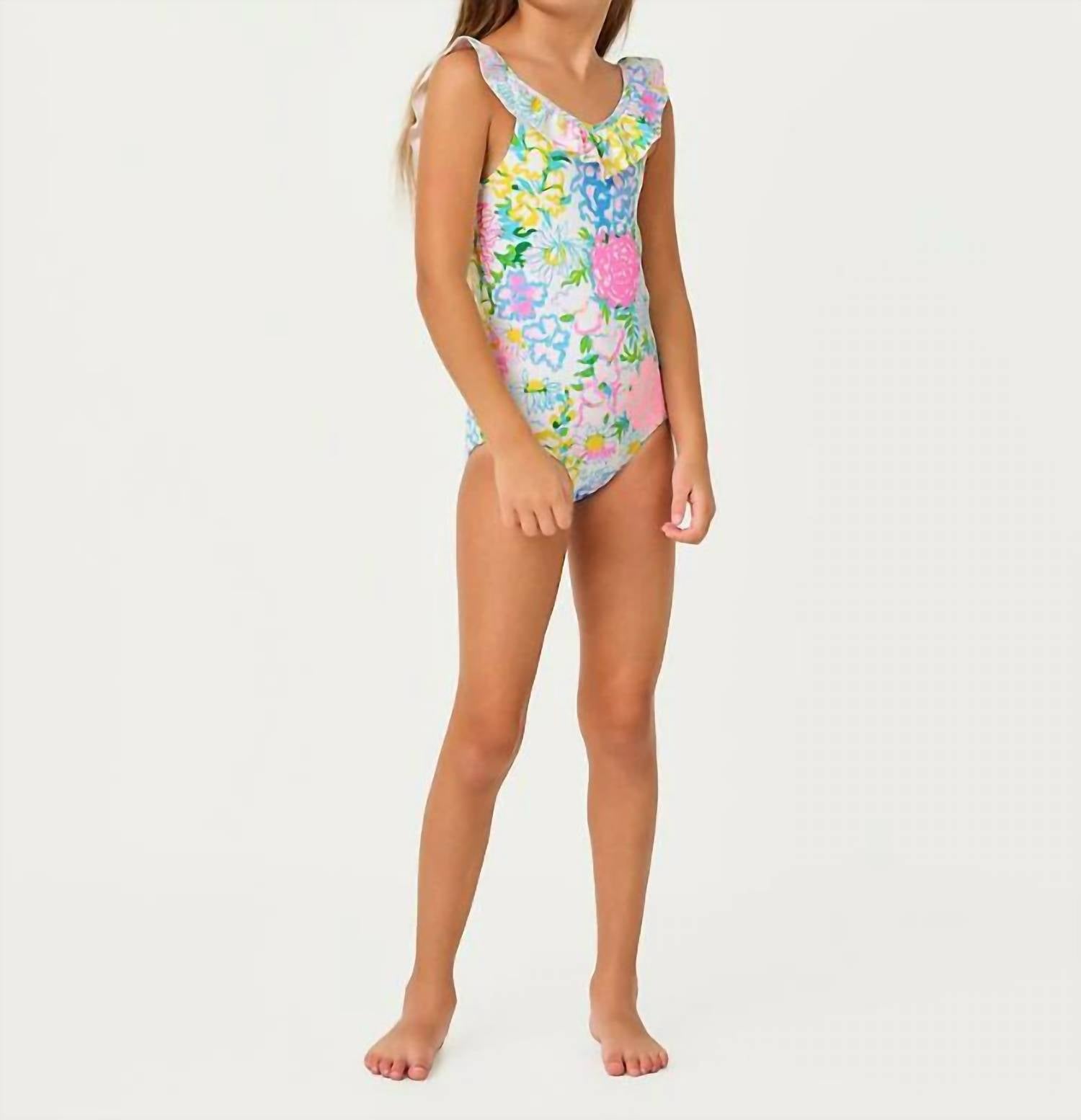 Lilly Pulitzer - Girl's Janah Upf 50+ Swimsuit