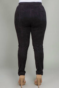 Faux Suede Plus Legging