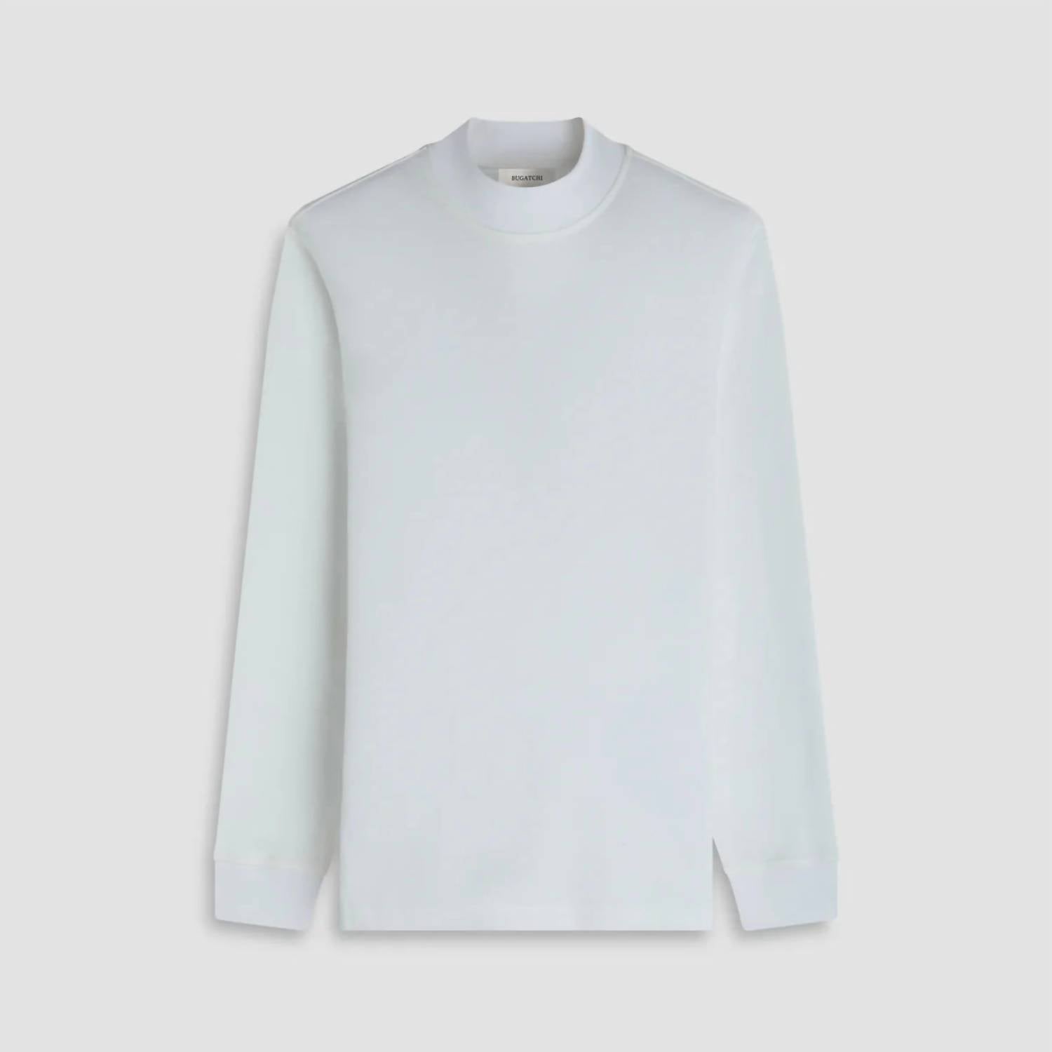 Bugatchi Uomo - Long Sleeve Mock Neck T-shirt