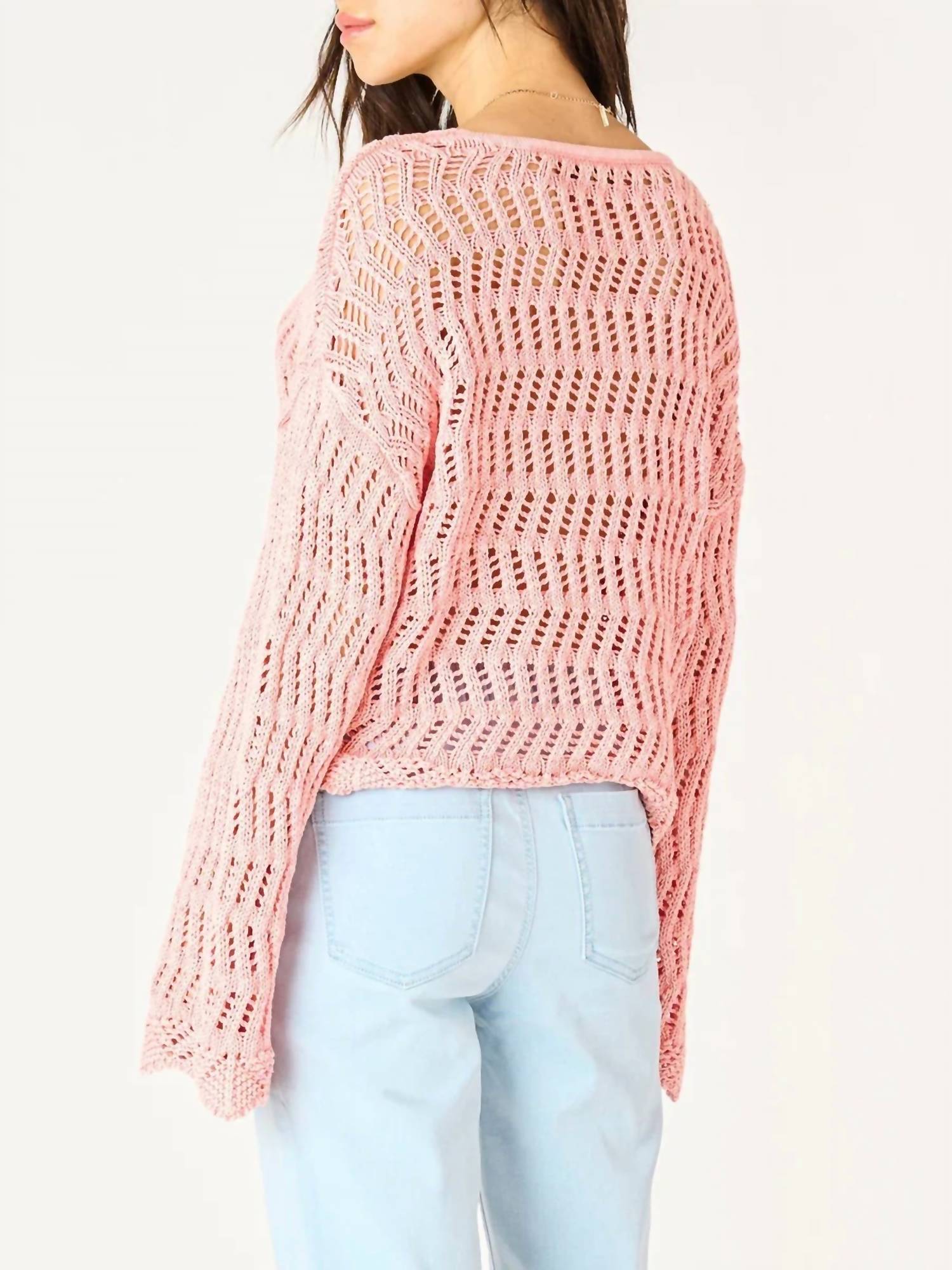 Dex - V-neck Washed Sweater