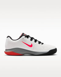NIKE Women's Vapor 12 Hard Court Tennis Shoes in white wolf grey hot lava - women's shoe