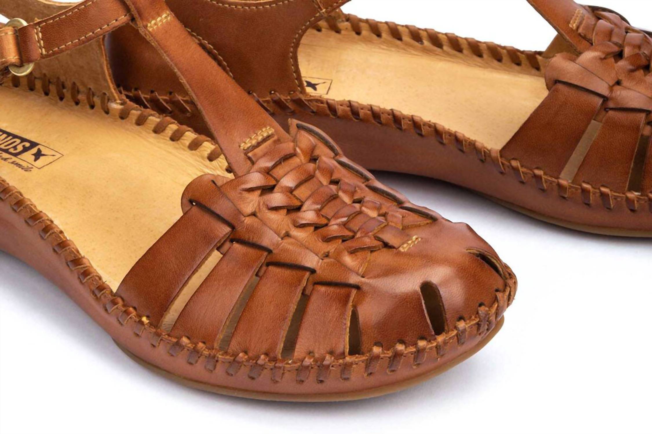 PIKOLINOS Women's P. Vallarta Semi-open Shoes in brandy - women's sandal - view 5