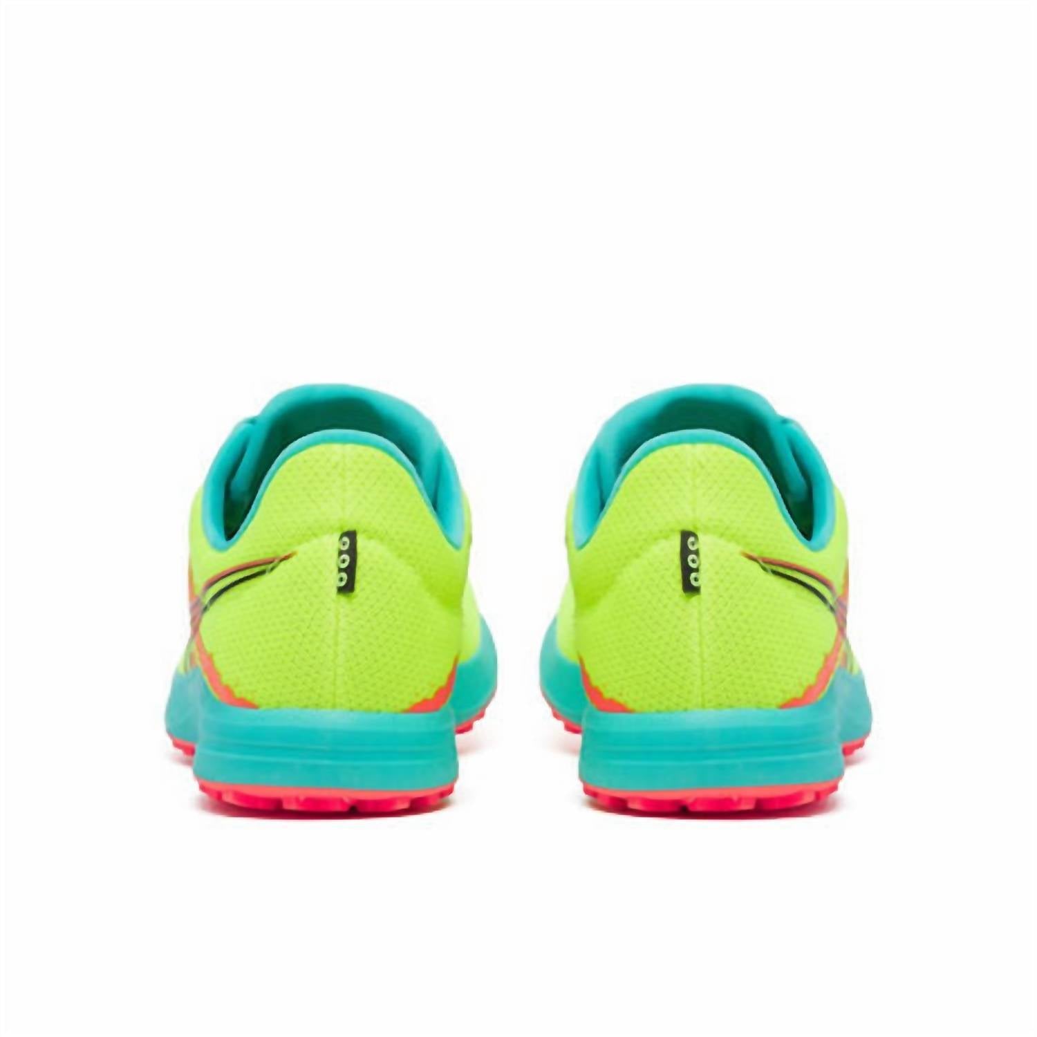 SAUCONY Men's Kilkenny Xc 10 Spike Shoe in citron mutant - men's shoe - view 6