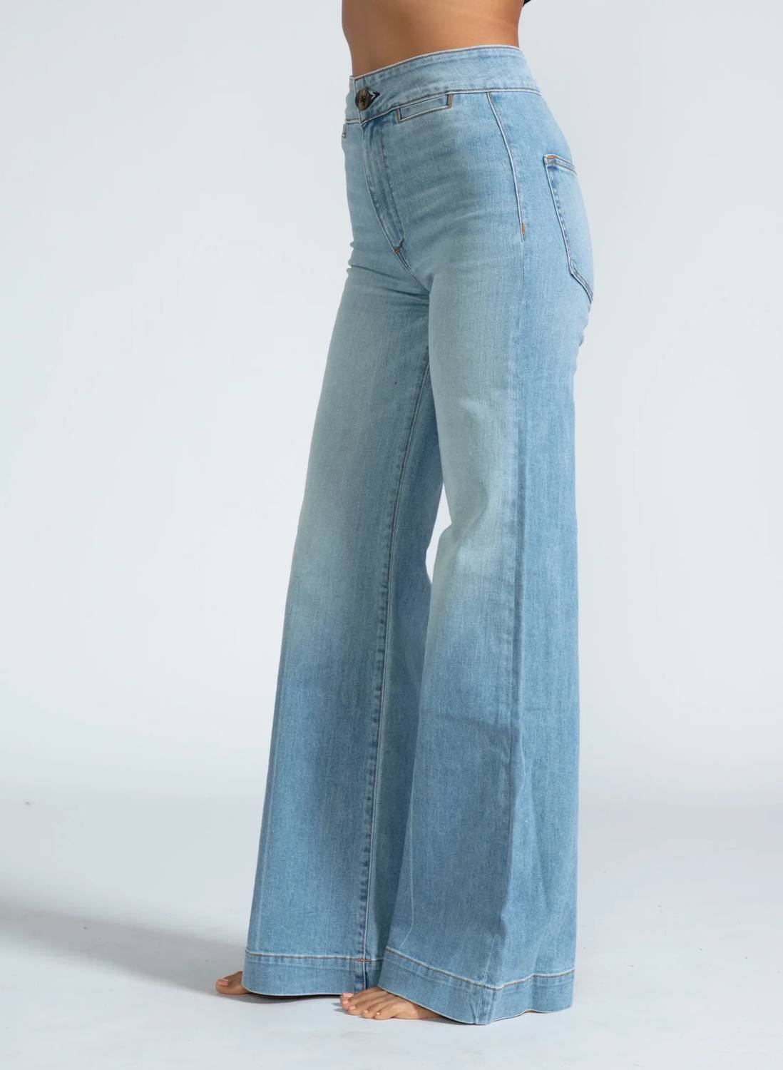 Askk Ny - Brighton Wide Leg Jeans