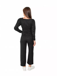 Smf - Long Belted Jumpsuit