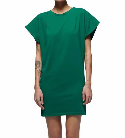 Nation Ltd - Layne Solid Crewneck T-Shirt Dress