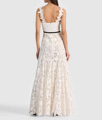 Alice + Olivia - Calla Lace Maxi Dress