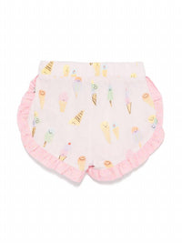 Stella Mccartney - Baby Girl Ice Cream Shorts With Frills