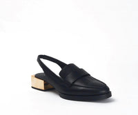 CECELIA NEW YORK Women's Oyster Mules in black - women's shoe