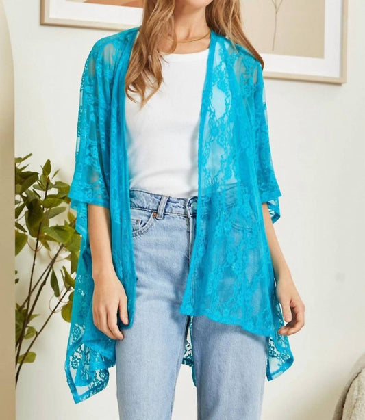 Andree By Unit - Embroidery Kimono - Plus