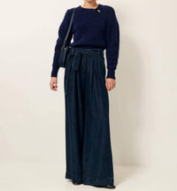 Sessun - Twist Blues Sweater