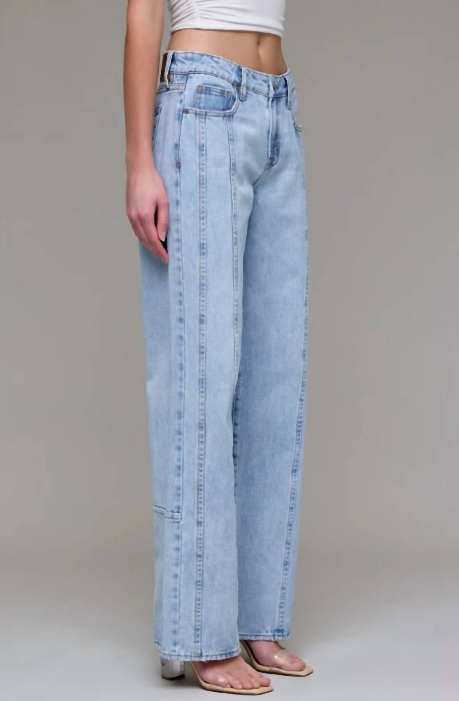 Hidden - Logan High Rise Relaxed Dad Fit Jean
