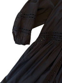 Elan - Quarter Sleeve Flowy Lace Dress
