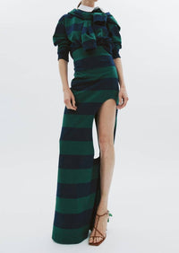 A.W.A.K.E. Mode - Pencil Skirt With Cut Out Hole