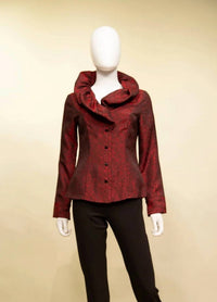 Samuel Dong - Women's Wired Collar Blouse