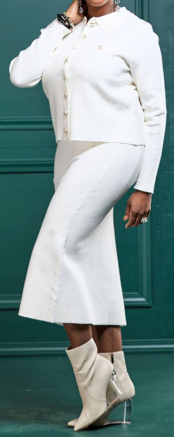 Spanner - Class Act Knit Skirt Set