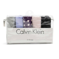 Calvin Klein - Women 5-pack Cotton Form Thong