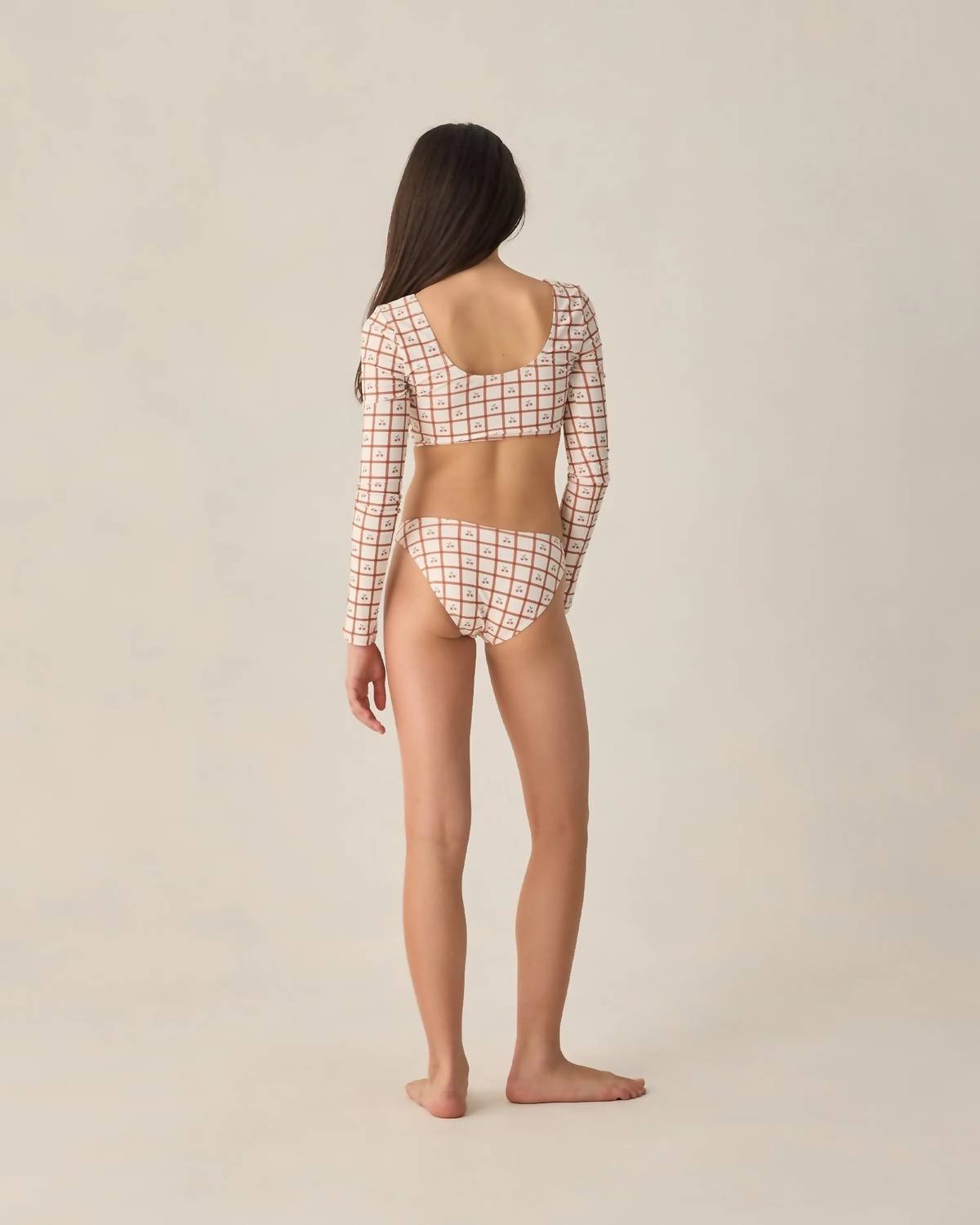 Rylee + Cru - Teen Rashguard Bikini Set