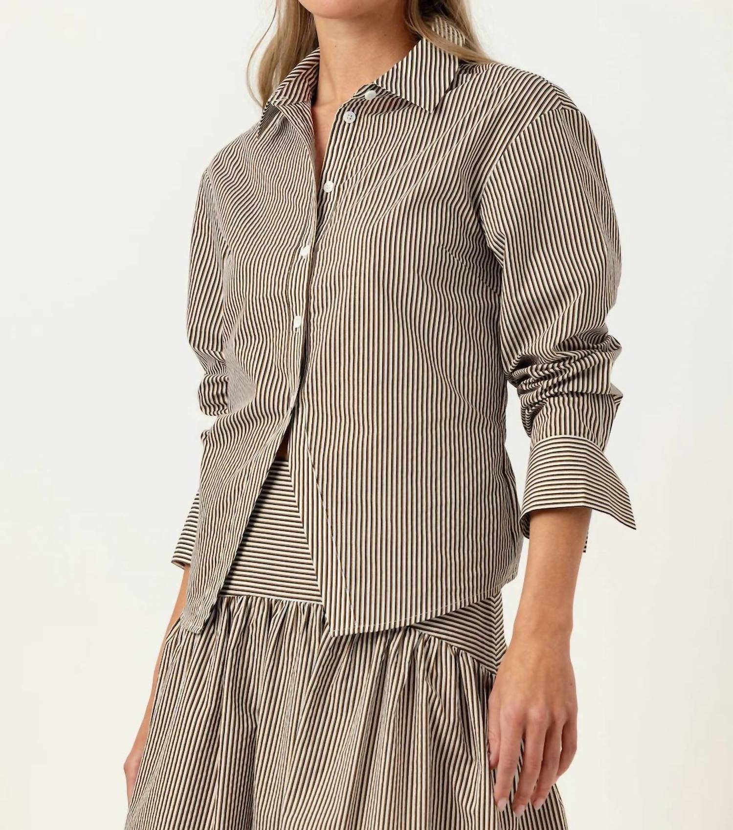 Sundays - Striped Aster Shirt