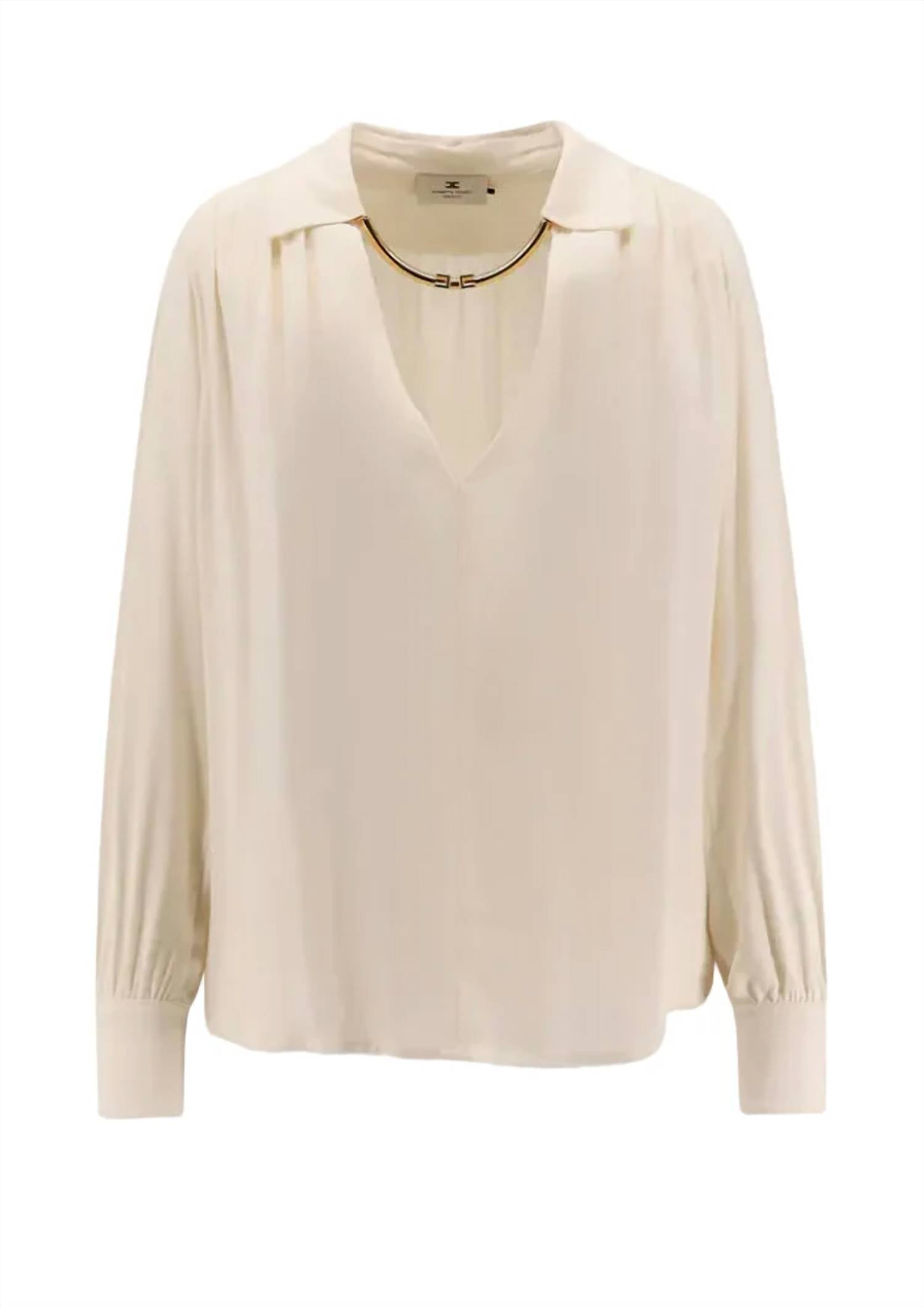 Elisabetta Franchi - V-neck Blouse