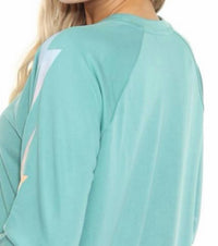 Pj Salvage - Gradient Vibes Long Sleeve Lounge Top