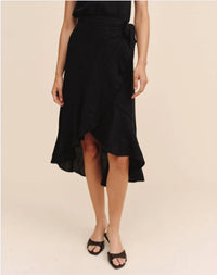 Bella Dahl - Ruffle Wrap Skirt