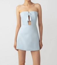 Sau Lee - Isla Strapless Mini Dress