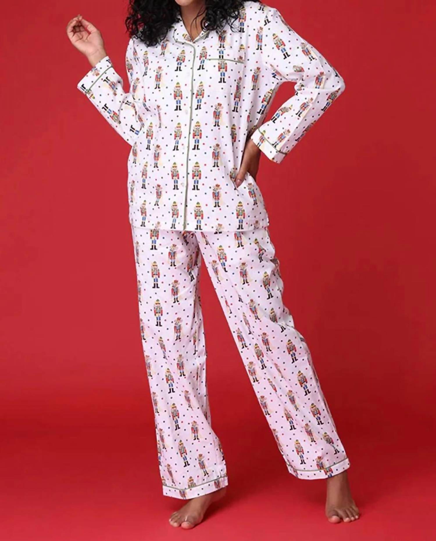 The Mahogany Store - Women's Flannel Pajama Set