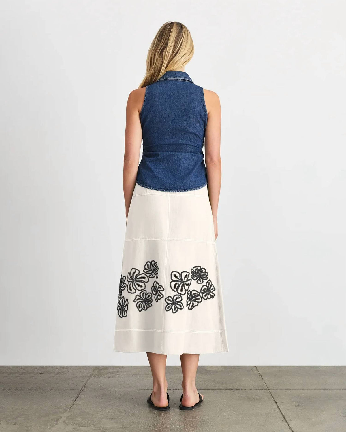 Tanya Taylor - Hanelle Denim Top