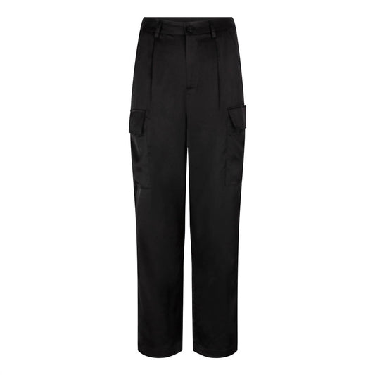 Sateen Cargo Trousers