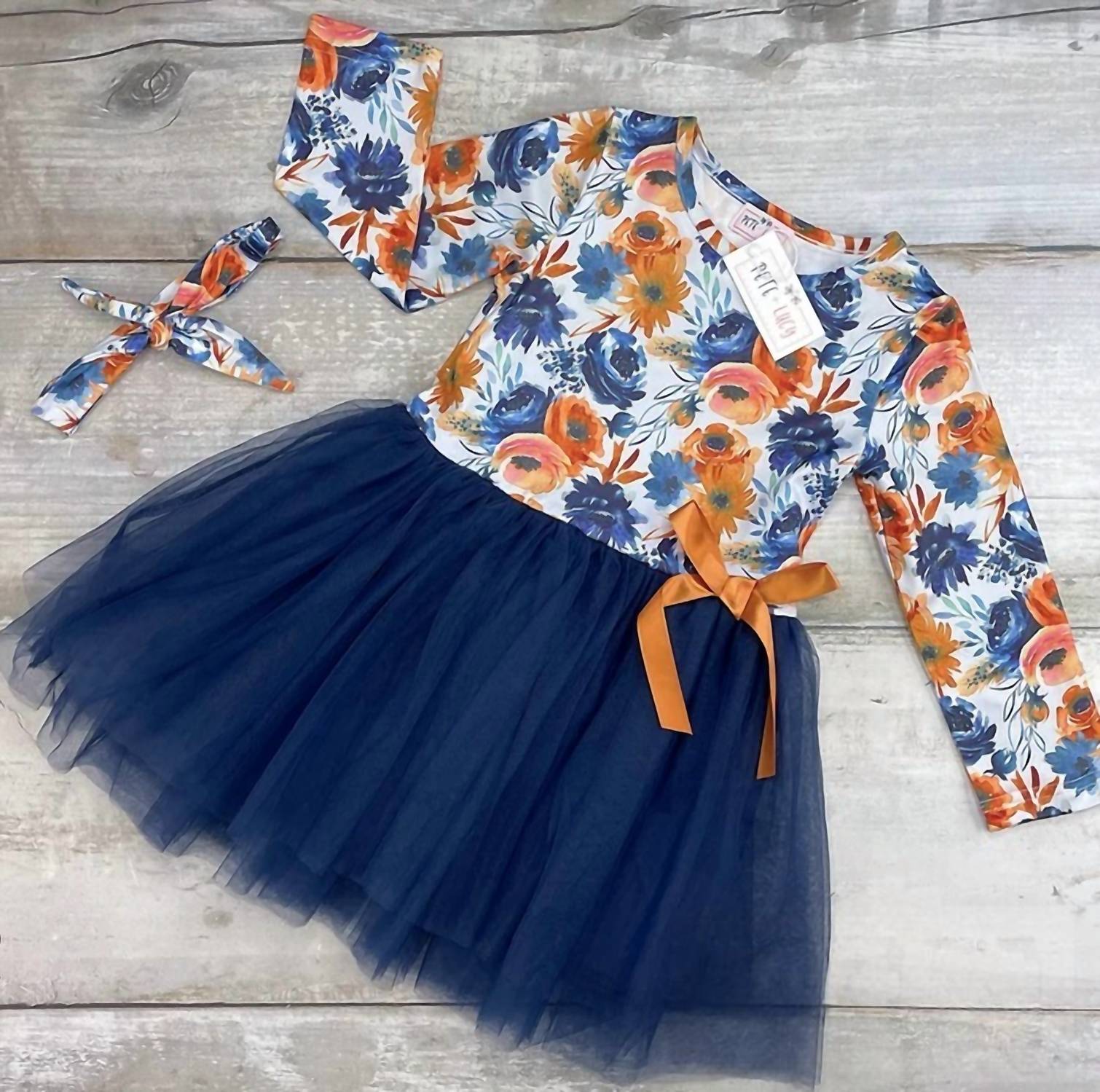 Pete + Lucy - Girls Fall Family Tulle Dress