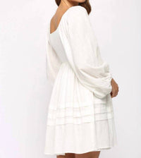 Fate - Lace Puff Sleeve Dress