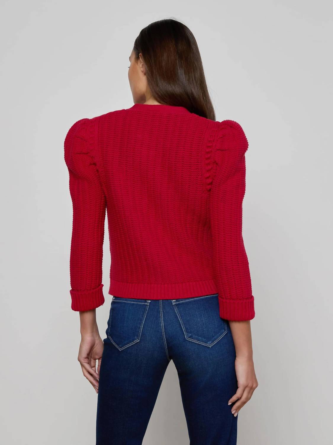 L'Agence - Delli Cropped Cardigan