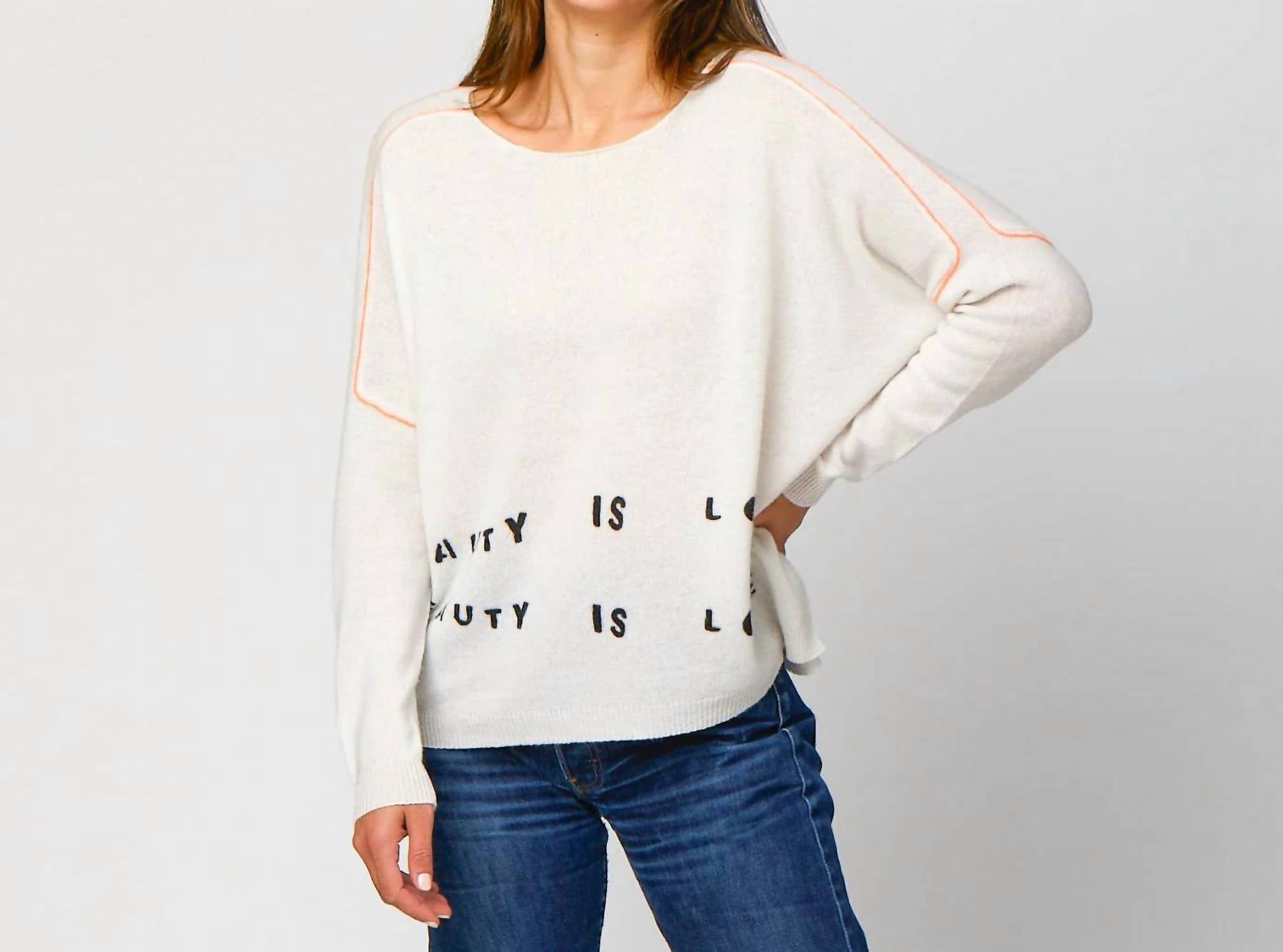 Kerri Rosenthal - Women's Camille Beauty Is Love Sweater