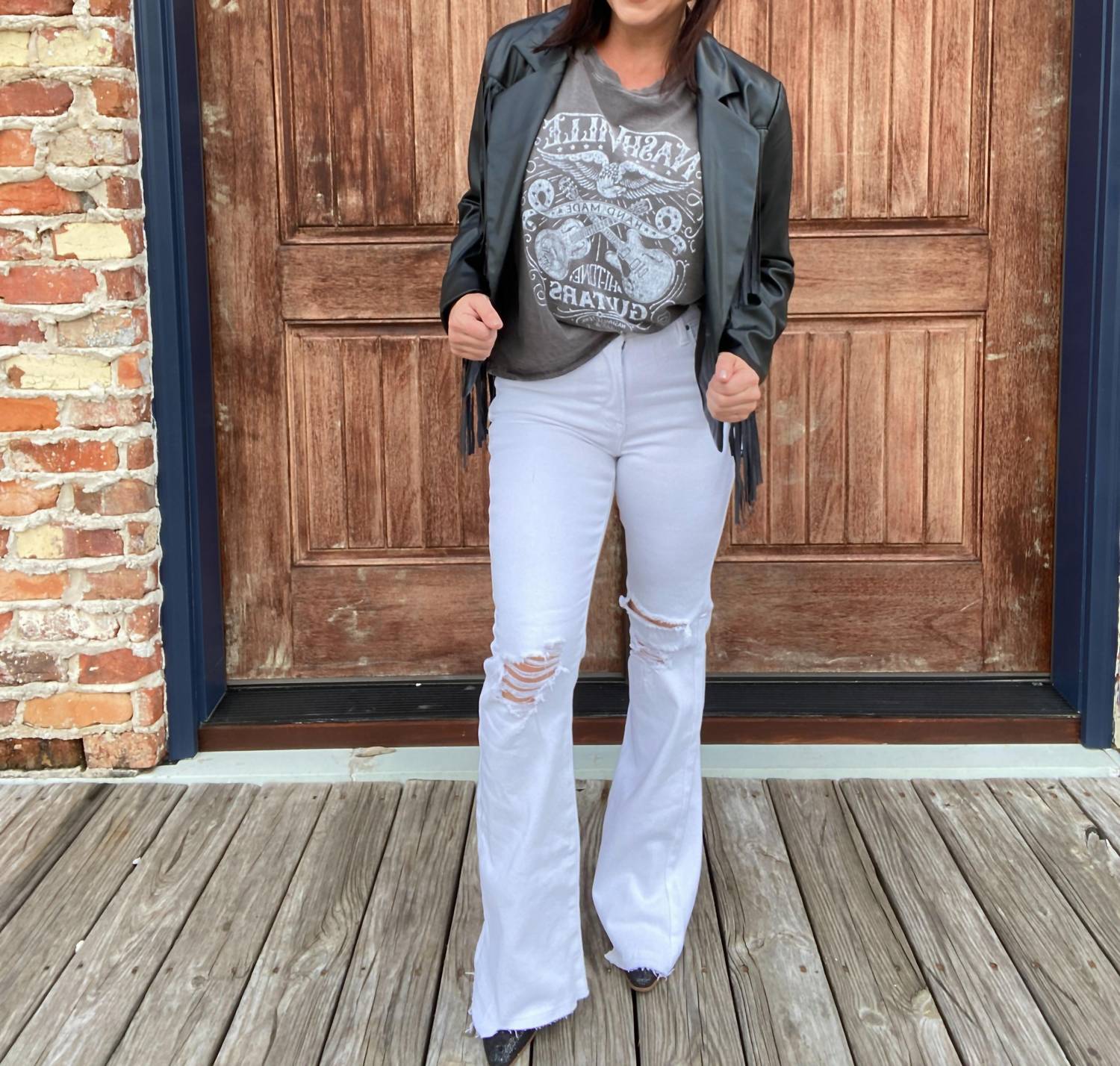 Risen - Lainey High Rise Flare Jeans