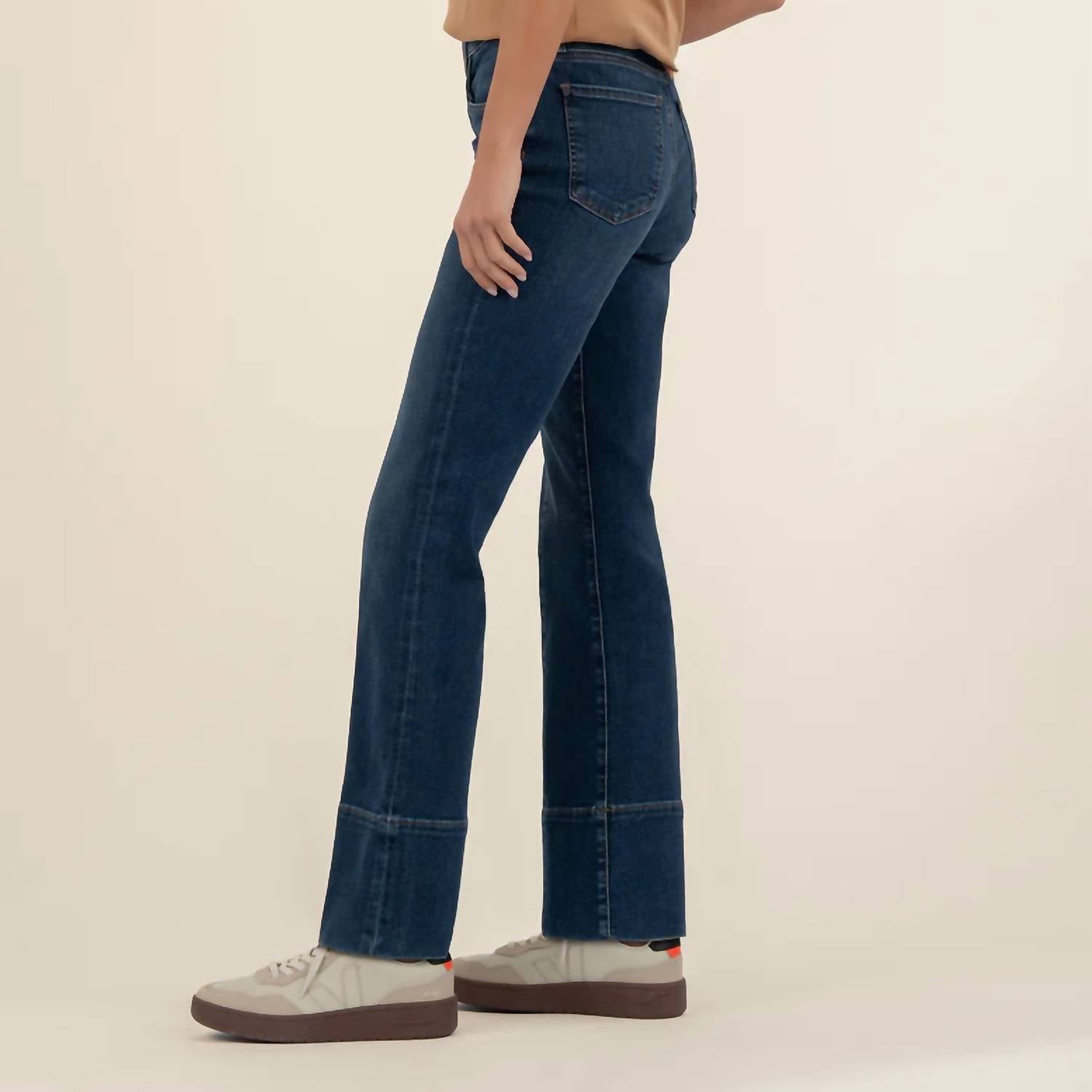 Kut From The Kloth - Kelsey Ankle Flare Jeans With Front Seam