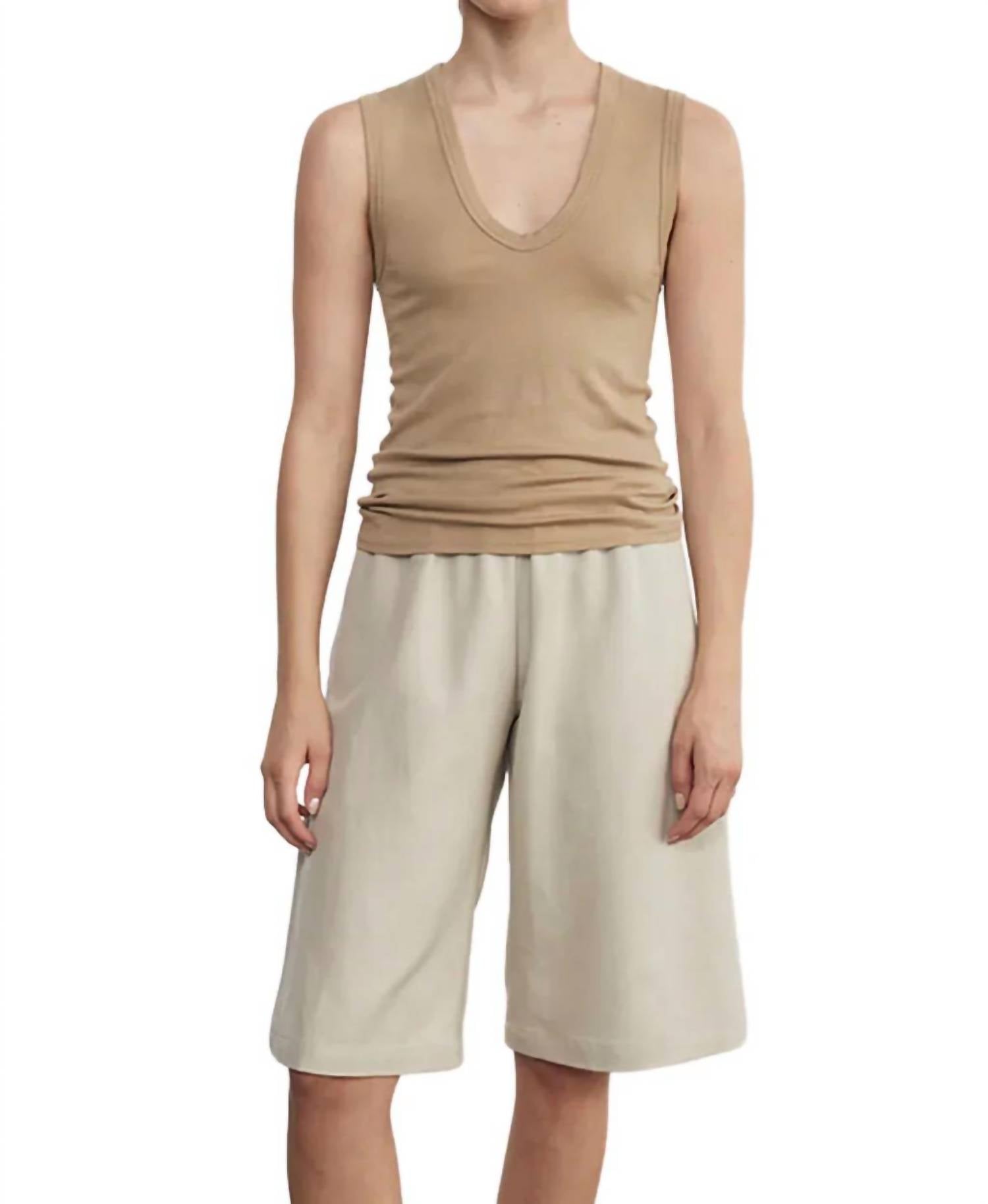 Enza Costa - Essential Sleeveless U Tank