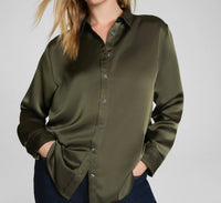 Spanx - Better Than Silk Button Down Shirt