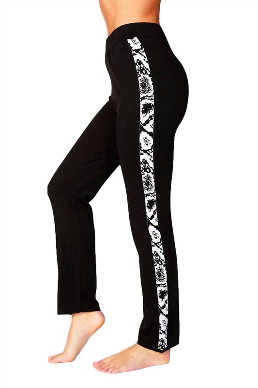 Snake Trim Track Pant