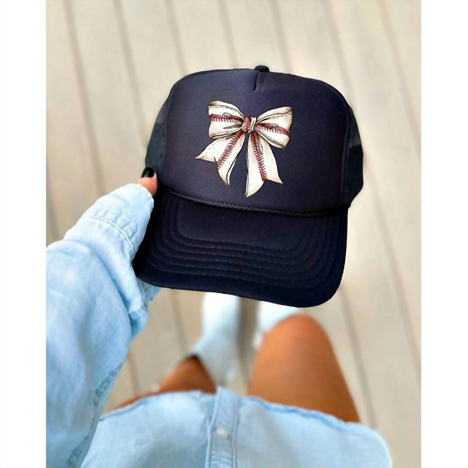 Southern Attitude - Women's Baseball Bow Trucker Hat